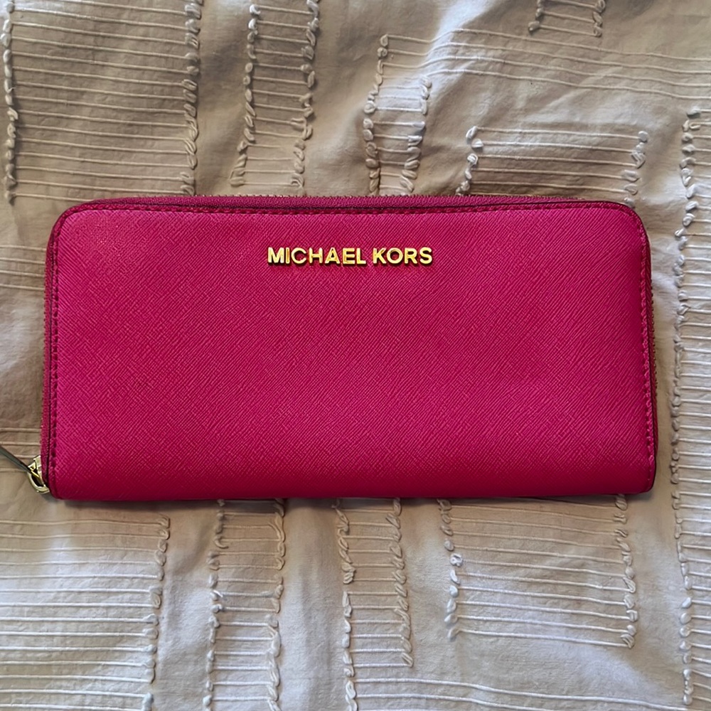 Pink wallet